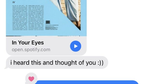 I heard this and I thought of you